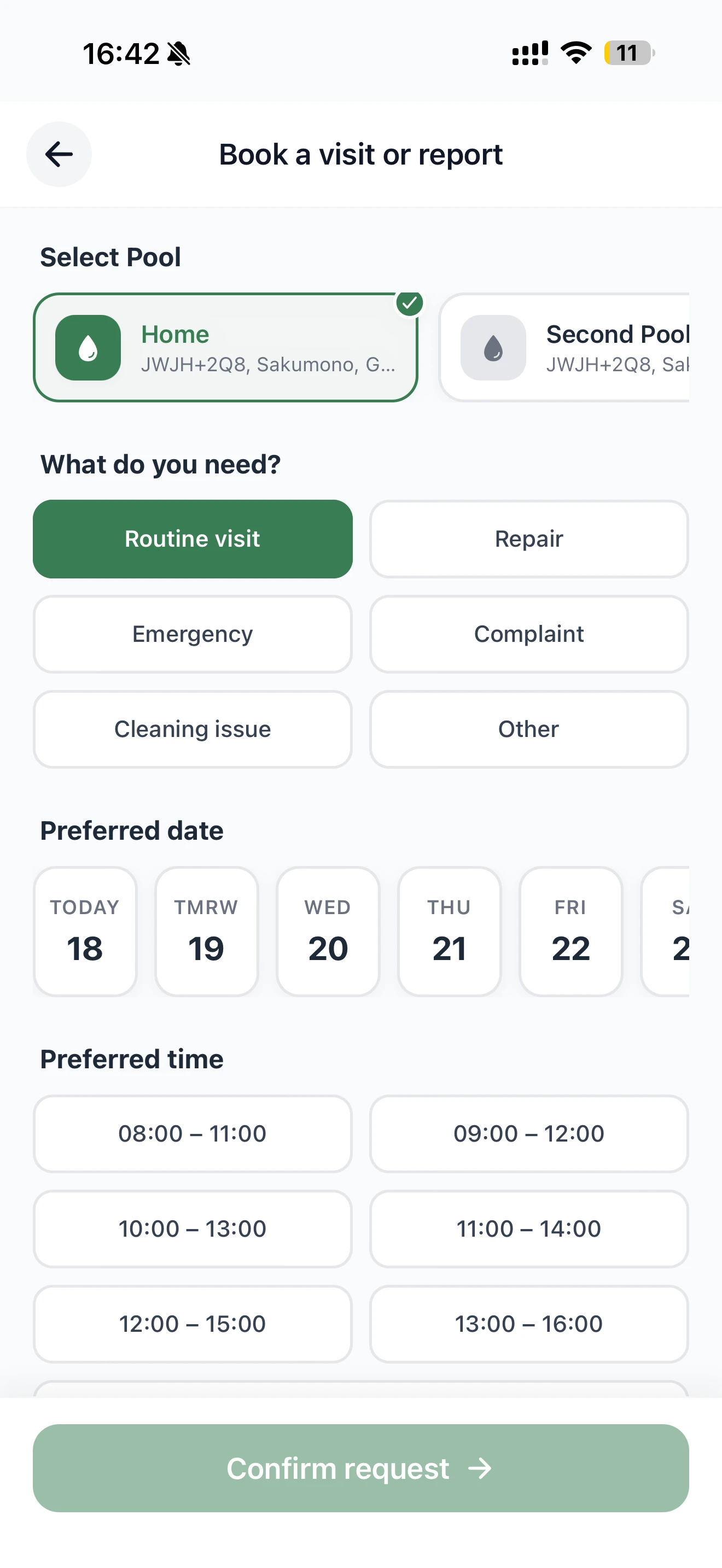 Book in seconds